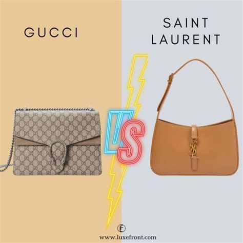 gucci vs yves saint laurent|ysl vs Gucci vs lv.